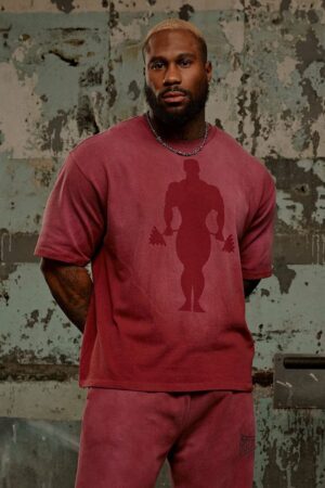 Gold's Gym Shadow Oversized T-Shirt