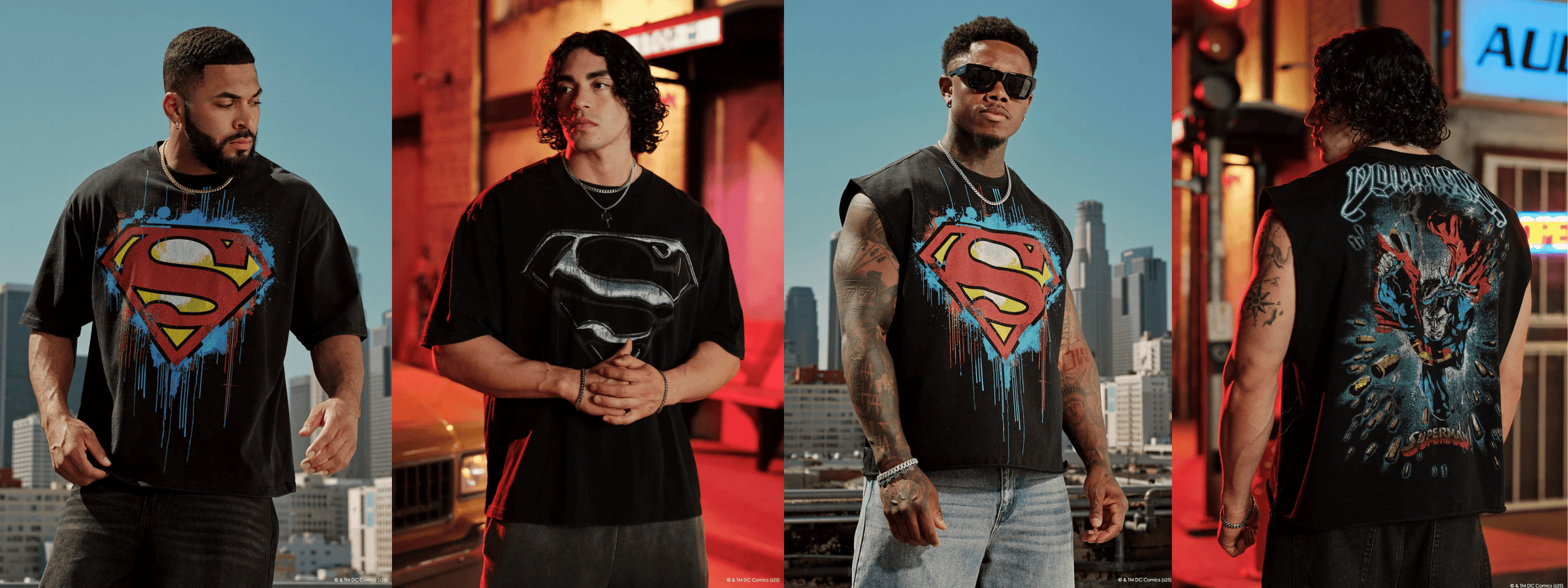 Untitled design (70) (1) YoungLA Superman Cut-Offs Bulletproof